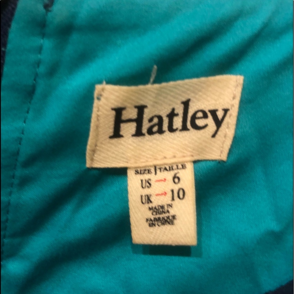 Hatley Navy and Teal Sea Horse Dress - Picture 3 of 3